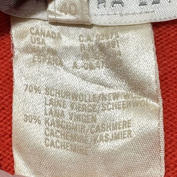 Vintage Escada Margaretha Ley Womens 40 Wool + Cashmere Collared Sweater Germany - Picture 4 of 13